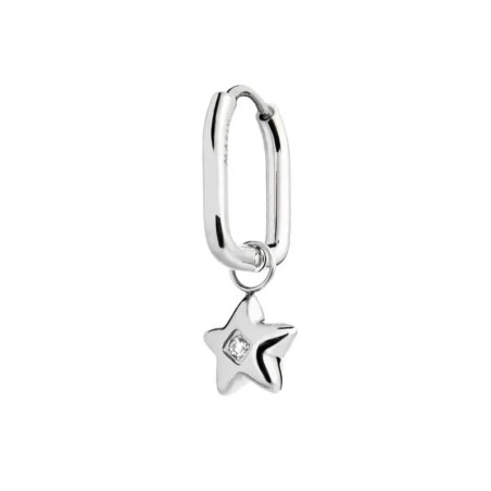 Orecchino Marlù Ovale Stella Zircone 18OR120 Acciaio Donna
