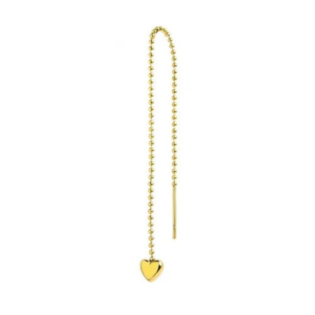 Orecchino Marlù Pendente Cuore Oro 18OR121G Catena Sfere
