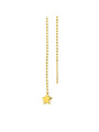 copy of copy of copy of copy of copy of Orecchino Donna Marlù 18OR120G ovale con stella pendente con zircone