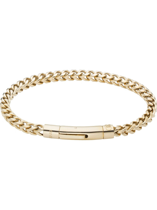Bracciale Uomo Liu Jo MLJ687 Catena Acciaio Oro