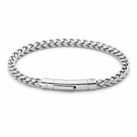 Bracciale Uomo Liu Jo MLJ688 Catena Spighetta Acciaio Silver