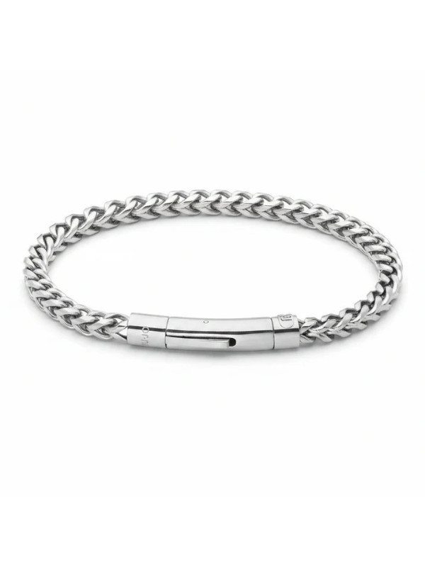 Bracciale Uomo Liu Jo MLJ688 Catena Spighetta Acciaio Silver