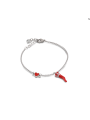 Bracciale Ops Objects Corno Rosso OPSBR-1023 Acciaio Donna