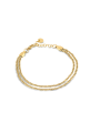 Bracciale Donna Ops Objects OPSBR-1018 Doppia Catena Acciaio Oro