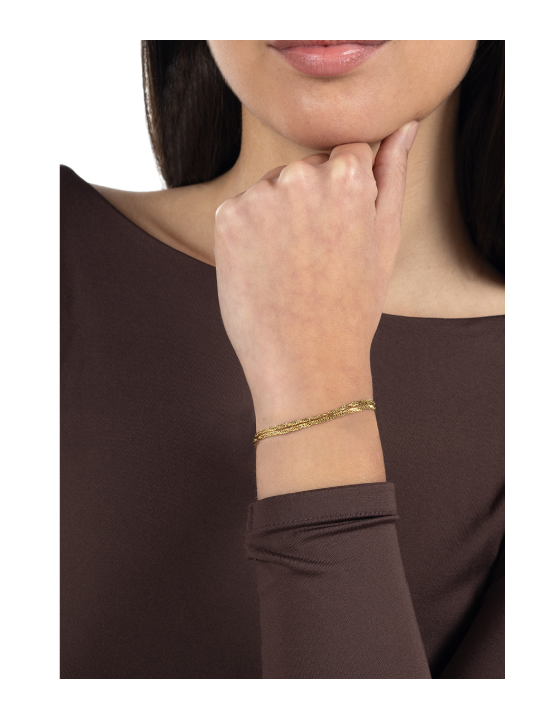 copy of Bracciale Ops Objects Corno Rosso OPSBR-1023 Acciaio Donna