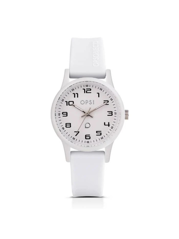 Orologio Donna Ops Objects OPSPW-1184 Silicone Bianco Pop 33mm