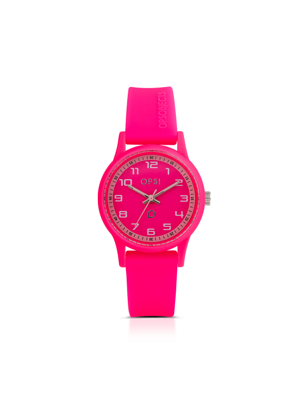 Orologio Donna Ops Objects OPSPW-1187 Silicone Fucsia 33mm