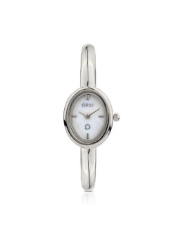 OPSOBJECTS OPSPW-1161 Orologio Donna Bangle Acciaio Silver Madreperla