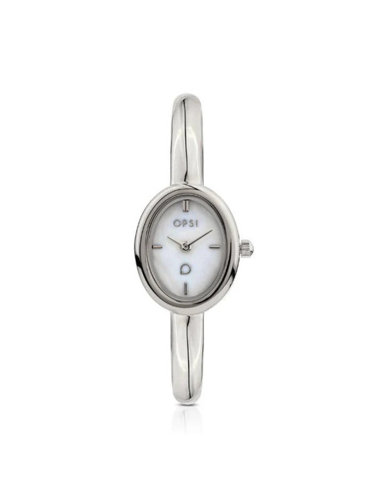 OPSOBJECTS OPSPW-1161 Orologio Donna Bangle Acciaio Silver Madreperla