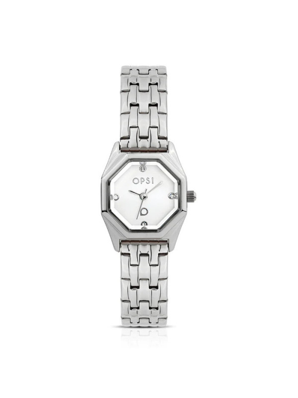 Orologio Donna OPSOBJECTS OPSPW-1163 Octagon Silver 21mm