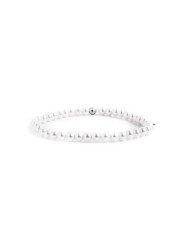 Bracciale Donna Marlù 15BR031-4 elastico sfere 4mm Silver