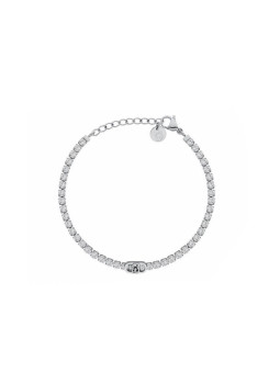 Bracciale Tennis Donna Liu Jo Essential LJ3215 Acciaio e Zirconi