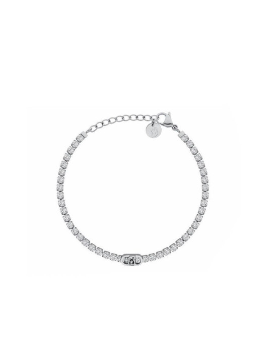 Bracciale Tennis Donna Liu Jo Essential LJ3215 Acciaio e Zirconi