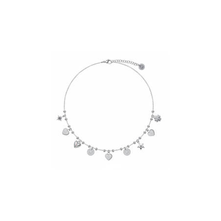 Collana Donna Liu Jo LJ3161 Acciaio con Charms Pendenti