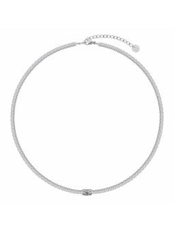 Collana Donna Liu Jo Essential LJ3209 Acciaio e Zirconi con Cuori