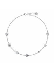 Collana Donna Liu Jo Essential LJ3175 Acciaio e Cristalli 45 cm