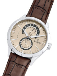 Orologio Uomo Festina F16573/9 Multifunzione con Cinturino in Pelle Marrone
