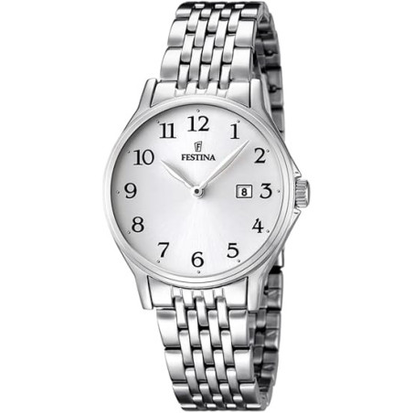 Orologio Donna Festina Acero Clásico F16748/1 Acciaio Silver 31mm