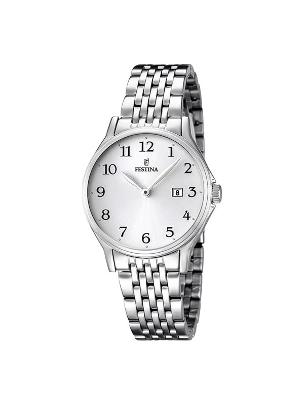Orologio Donna Festina Acero Classico F16748/1 Aicciao Silver 31mm