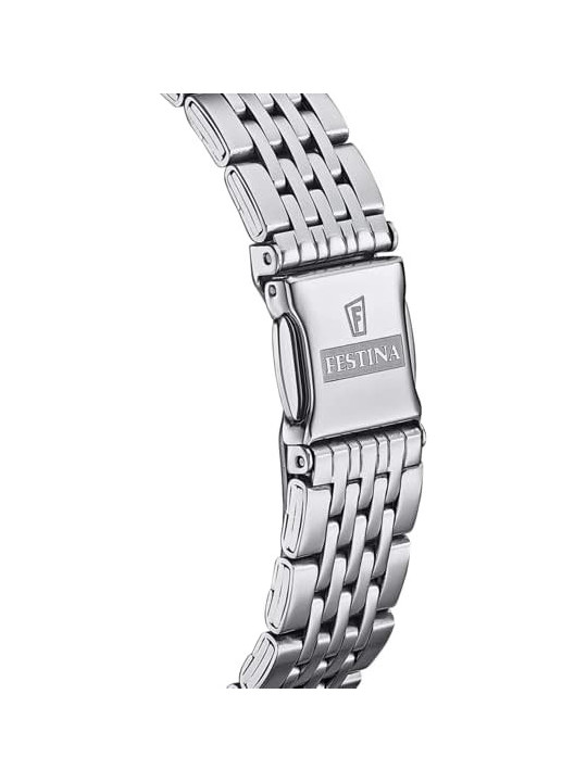 Orologio Donna Festina Acero Clásico F16748/1 Acciaio Silver 31mm