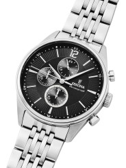 copy of Orologio Cronografo Uomo Festina F20285/3 Timeless in Acciaio Silver e Blu