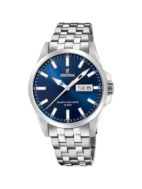 copy of copy of Orologio Uomo Festina Correa clasico F16745/3 Cinturino in Pelle Blu