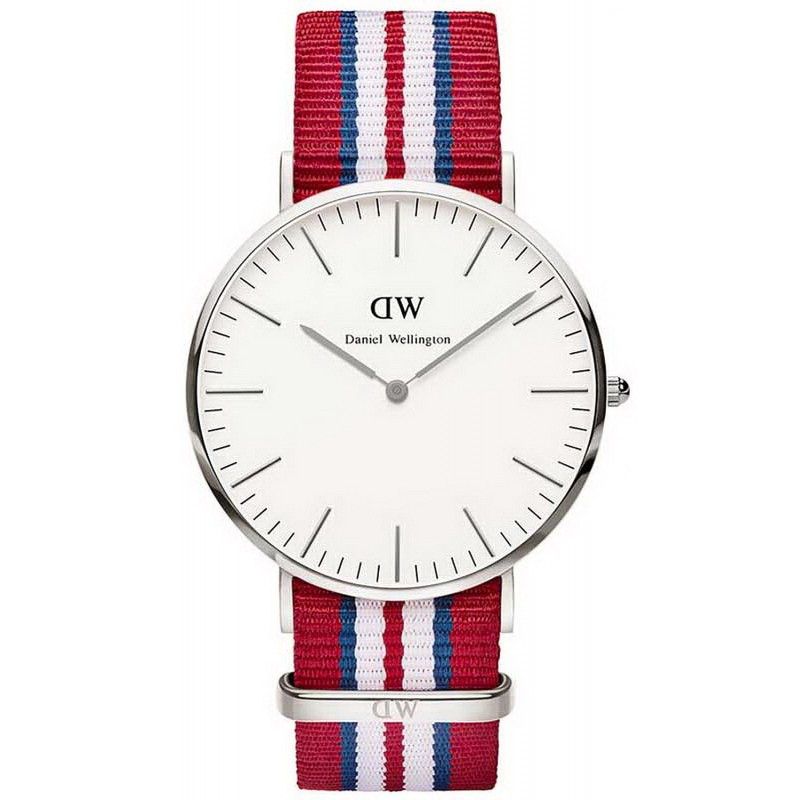 Orologio Solo Tempo Uomo Daniel Wellington 0212DW Cinturino Nato Cassa Orologio Solo Tempo Uomo Daniel Wellington 0212DW Cinturino Nato Cassa