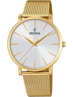 Orologio Donna Festina Boyfriend F20476/1 Acciaio Dorato 36mm