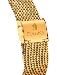 Orologio Donna Festina Boyfriend F20476/1 Acciaio Dorato 36mm