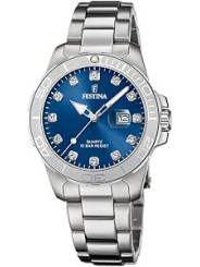 Orologio Donna Festina Boyfriend F20476/1 Acciaio Dorato 36mm