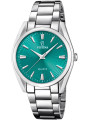 Orologio Donna Festina Boyfriend F20622/Q Acciaio Silver Quadrante Verde 36,8mm