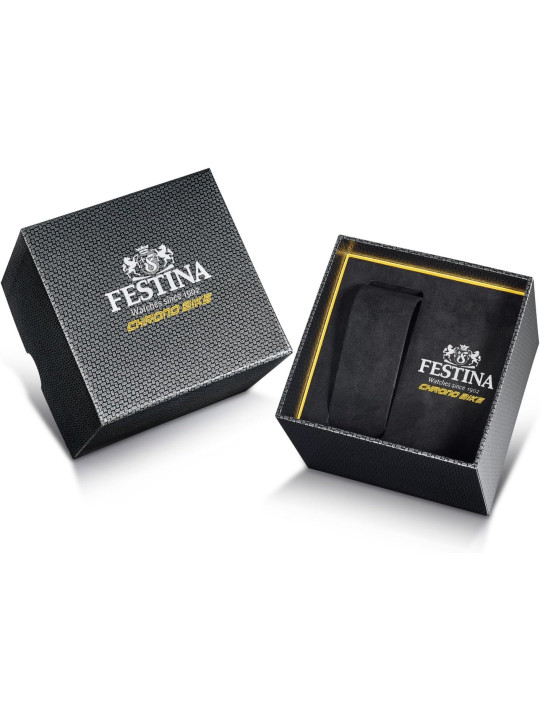 Orologio Cronografo Uomo Festina F20724/3 Acciaio Silver con Calendario