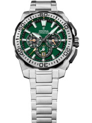 Orologio Cronografo Uomo Festina F20724/3 Acciaio Silver con Calendario