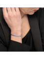 Bracciale Donna Marlù 31BR0009-P Tennis in Acciaio con Cubic Zirconia e Catena Snake Regolabile