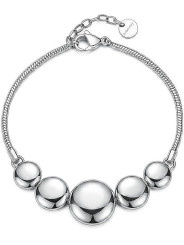 Bracciale Donna Brosway Muse BUE13 in Acciaio 316L con Dischi Convessi