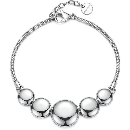 Bracciale Donna Brosway Muse BUE13 in Acciaio 316L con Dischi Convessi
