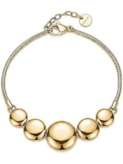 Bracciale Donna Brosway Muse BUE13 in Acciaio 316L con Dischi Convessi