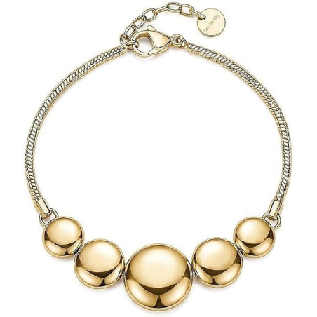 Bracciale Donna Brosway Muse BUE13 in Acciaio 316L con Dischi Convessi