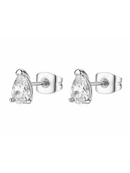 Orecchini Donna Brosway Desideri BEIE037 Acciaio Dorato e Cubic Zirconia