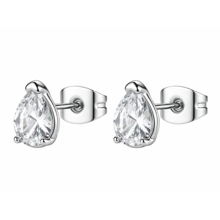 Orecchini Donna Brosway Desideri BEIE037 Acciaio Dorato e Cubic Zirconia
