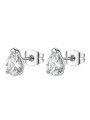 Orecchini Donna Brosway Desideri BEIE041 a Lobo in Acciaio 316L con Cubic Zirconia Bianca