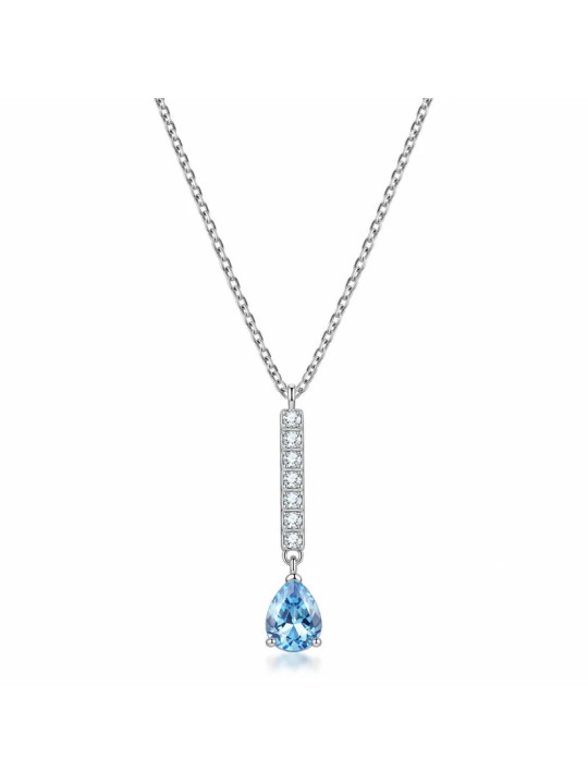 copy of Collana Donna Brosway Desideri BEIN035 in Acciaio 316L con Pendente a Barretta e Zirconia Ametista