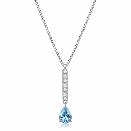 copy of Collana Donna Brosway Desideri BEIN035 in Acciaio 316L con Pendente a Barretta e Zirconia Ametista