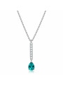 Collana Donna Brosway Desideri BEIN037 Acciaio e Zirconia Paraiba