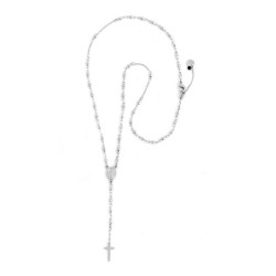 Collana Unisex Marlù 33CO0004 Acciaio Silver Rosario