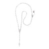 Collana Unisex Marlù 33CO0004 Acciaio Silver Rosario