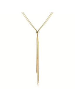 Collana Donna Brosway Weave BWV02 Acciaio Dorato a Y