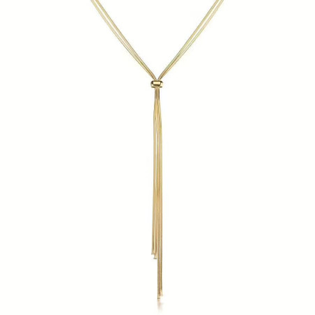 Collana Donna Brosway Weave BWV02 Acciaio Dorato a Y