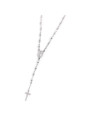Collana Unisex Marlù 33CO0004 Acciaio Silver Rosario