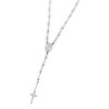 Collana Unisex Marlù 33CO0004 Acciaio Silver Rosario